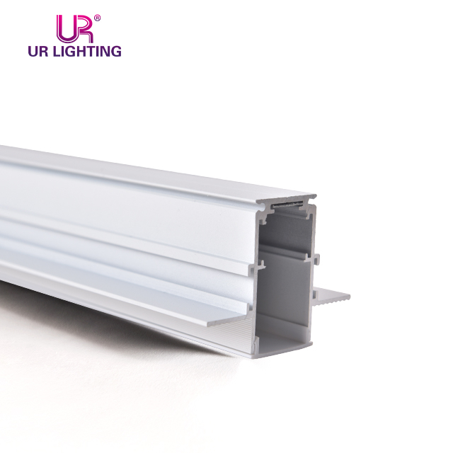 Черный 2M Утопленный магнитный рельс дорожки 20 мм