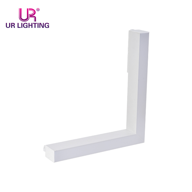 Горизонтальная угловая черная магнитная трасса Линейный свет 20 Вт A135-35