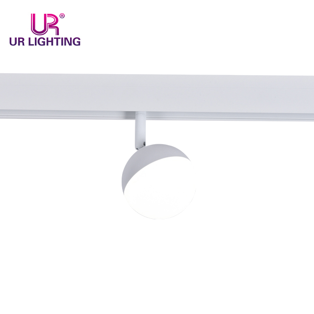 Потолок с низким напряжением черная магнитная трасса вниз по свету 7W A047