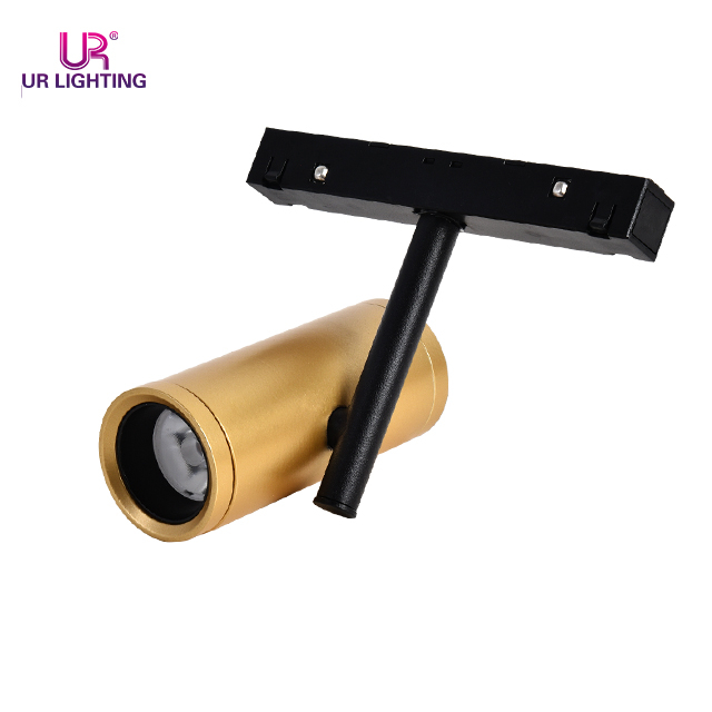 Цилиндрическая черная магнитная лампа с низкой ценой.