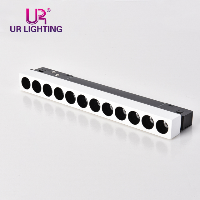 Круглая линза черная магнитная трасса